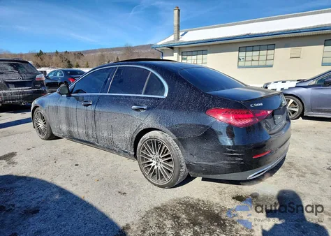 2022 Mercedes-Benz C 300 4Matic из США, поврежденный, VIN W1KAF4HB7NR054498